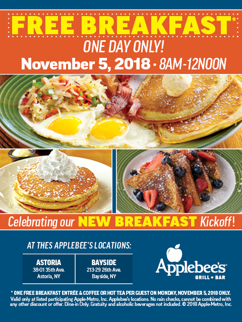 Applebees Breakfast Menu With Prices