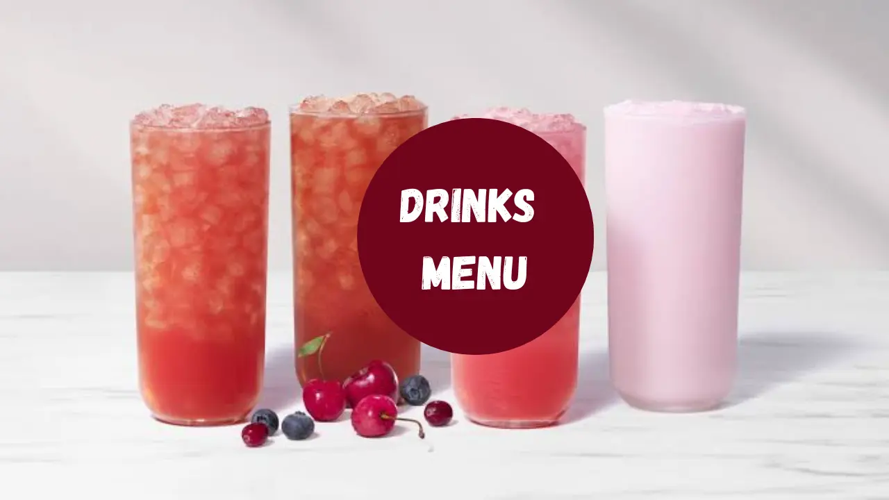 Chick Fil a Drinks Menu With Prices